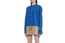 CROPPED LENGTH BUTTON DOWN SHIRT