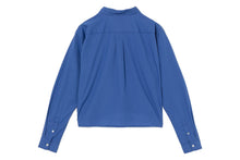 CROPPED LENGTH BUTTON DOWN SHIRT