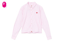CROPPED LENGTH BUTTON DOWN SHIRT