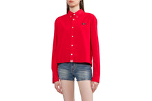 CROPPED LENGTH BUTTON DOWN SHIRT