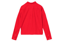 CROPPED LENGTH BUTTON DOWN SHIRT