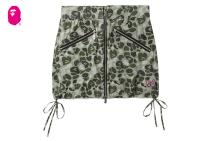 FRONT ZIP BALLOON MINI SKIRT