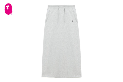 BABY DOPPY BADGE SWEAT MAXI SKIRT