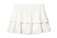HEART BADGE WOVEN SKIRT