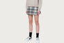 APEE CHECK SKIRT