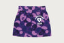 BACK HEART GRAPHIC CAMO MINI SKIRT