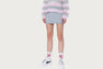 CABLE KNIT MINI SKIRT
