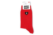 HEART EMBROIDERY BADGE SOCKS