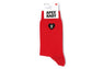 HEART EMBROIDERY BADGE SOCKS