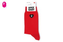 HEART EMBROIDERY BADGE SOCKS