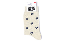 HEART MONOGRAM INTARSIA SOCKS
