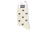 HEART MONOGRAM INTARSIA SOCKS