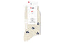 HEART MONOGRAM INTARSIA SOCKS