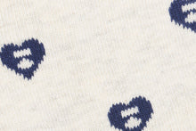 HEART MONOGRAM INTARSIA SOCKS