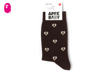 HEART MONOGRAM INTARSIA SOCKS