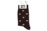 HEART MONOGRAM INTARSIA SOCKS