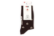 HEART MONOGRAM INTARSIA SOCKS