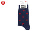 HEART MONOGRAM INTARSIA SOCKS