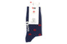 HEART MONOGRAM INTARSIA SOCKS