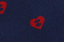 HEART MONOGRAM INTARSIA SOCKS