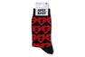 BIG HEART MONOGRAM INTARSIA SOCKS