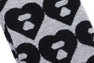BIG HEART MONOGRAM INTARSIA SOCKS