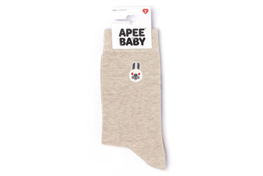 BABY DOPPY EMBROIDERY BADGE SOCKS
