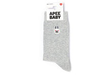 BABY DOPPY EMBROIDERY BADGE SOCKS