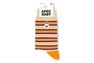 BABY DOPPY EMBROIDERY BADGE STRIPE SOCKS