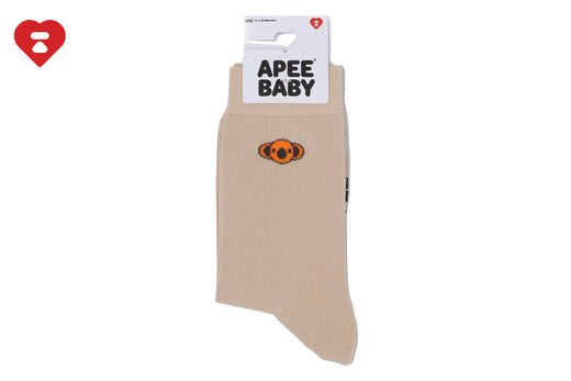 BABY CORE EMBROIDERY BADGE SOCKS