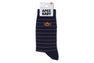 BABY CORE EMBROIDERY BADGE STRIPE SOCKS