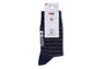 BABY CORE EMBROIDERY BADGE STRIPE SOCKS