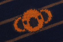 BABY CORE EMBROIDERY BADGE STRIPE SOCKS