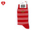 BABY CORE EMBROIDERY BADGE STRIPE SOCKS