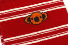 BABY CORE EMBROIDERY BADGE STRIPE SOCKS