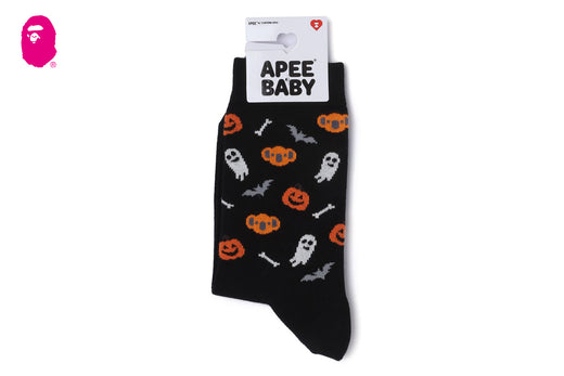 BABY DOPPY & BABY CORE HALLOWEEN MONOGRAM SOCKS