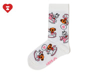 JACQUARD GRAPHIC SOCKS #8