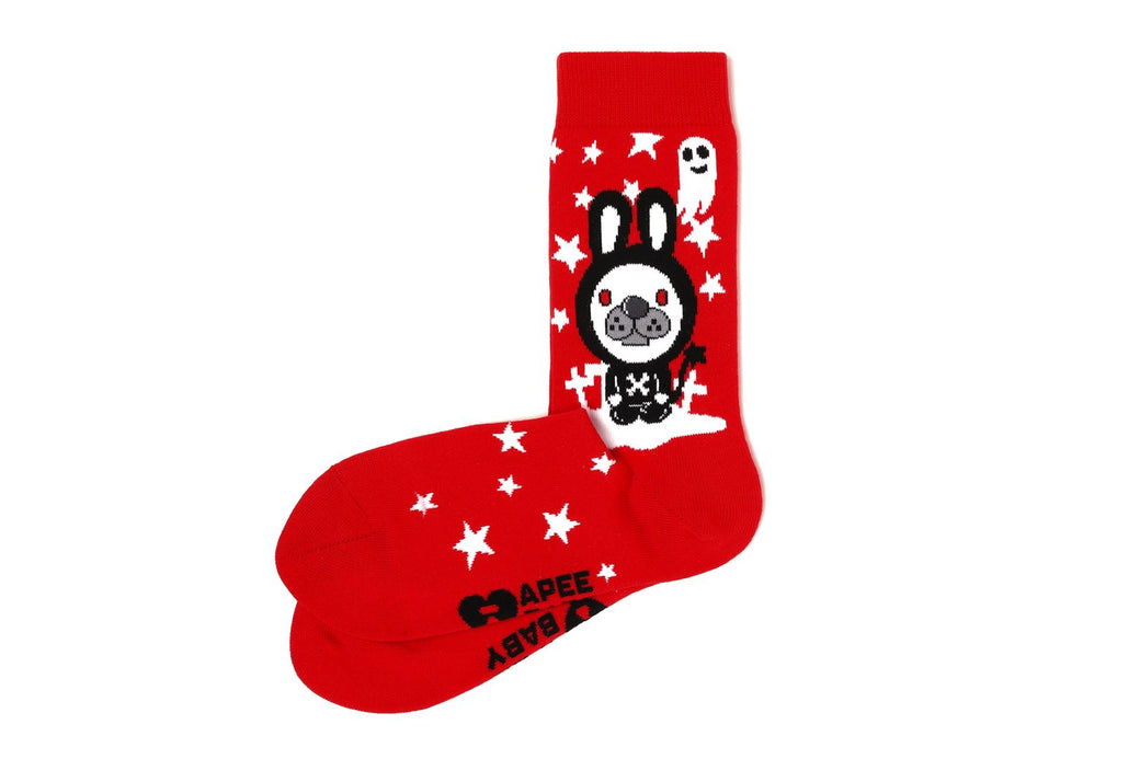 JACQUARD GRAPHIC SOCKS #13 | bape.com