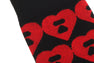 BIG HEART MONOGRAM INTARSIA SOCKS