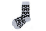 BIG HEART MONOGRAM INTARSIA SOCKS