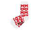 BIG HEART MONOGRAM INTARSIA SOCKS