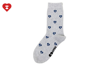 MONOGRAM INTARSIA SOCKS