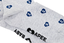 MONOGRAM INTARSIA SOCKS