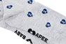 MONOGRAM INTARSIA SOCKS