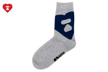 BIG HEART INTARSIA SOCKS