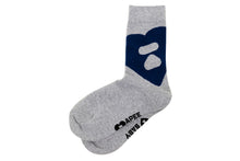 BIG HEART INTARSIA SOCKS