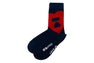 BIG HEART INTARSIA SOCKS