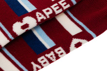 HEART EMBROIDERY BADGE STRIPES SOCKS #3