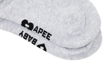 HEART EMBROIDERY BADGE ANKLE SOCKS
