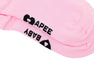 HEART EMBROIDERY BADGE ANKLE SOCKS